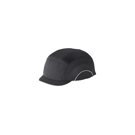 Pip JSP HARDCAP A1+ LOW-PROFILEBLACK/ BLACK, MICRO 1" BRIM, PK 20 282-ABM130-11